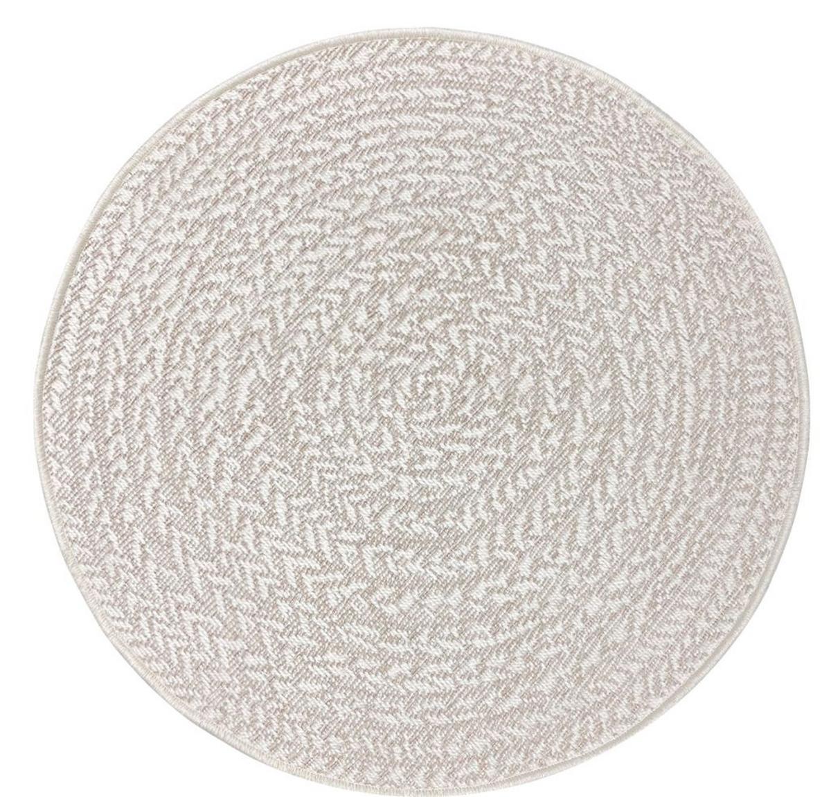 Webteppich Kenzy 5004 167-Cream - Creme, Basics, Textil (80cm)