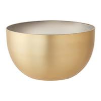 Mísa GOLDEN AUTUMN - CA. 4,9 L - barvy zlata, Romantický / Rustikální, kov (24,3/13cm) - Mömax