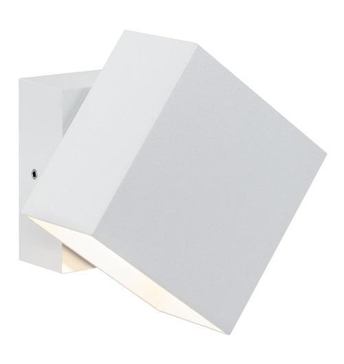 LED-Wandleuchte Cybo 2-Flammig 18003 Cybo - Weiß, Basics, Metall (10/9,3/10cm) - Paulmann