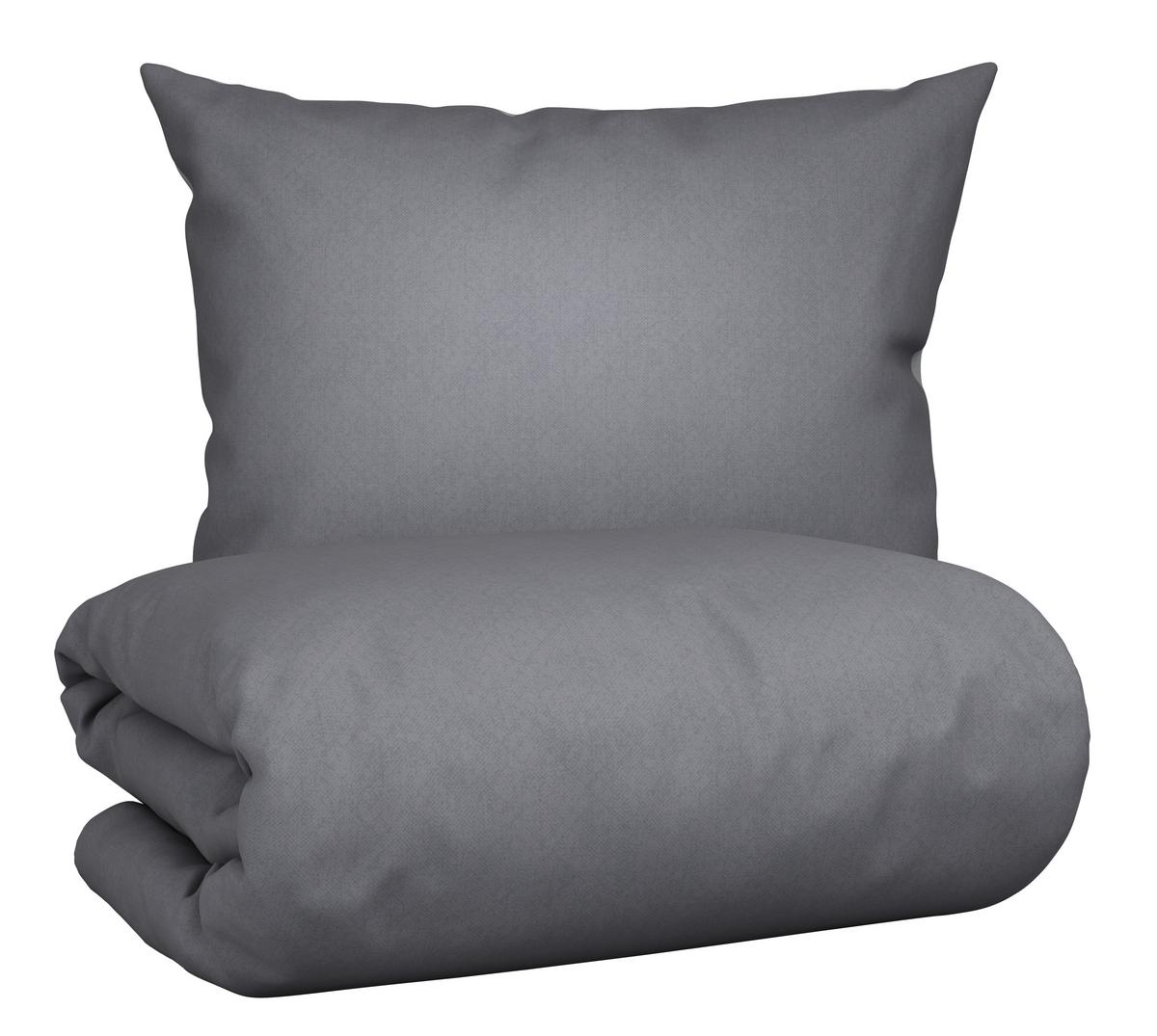 Posteľná bielizeň Charlene Wende, 70/90 140/200 - sivá/svetlosivá, Konventionell, textil (140/200cm) - Modern Living