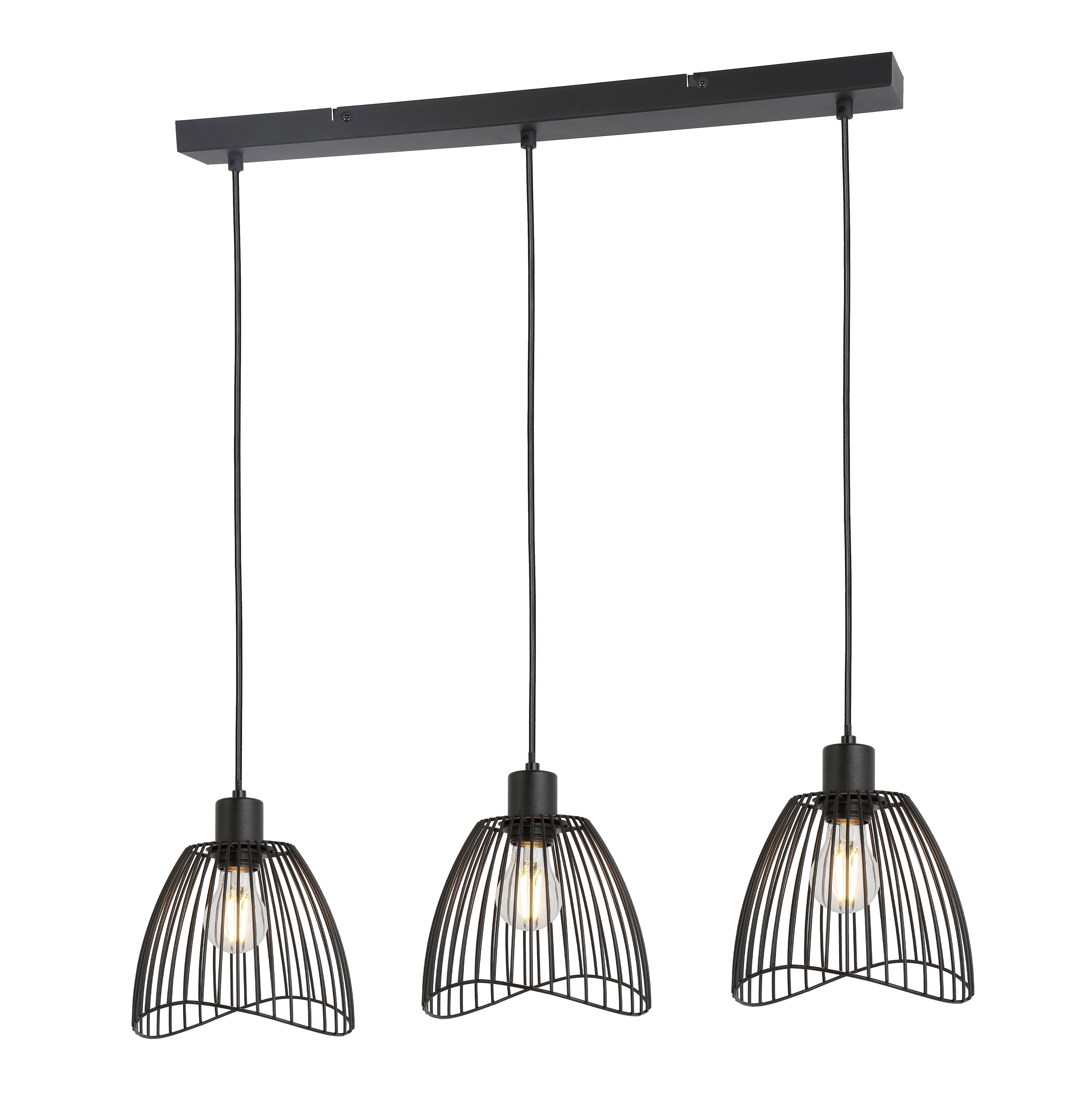 Hängeleuchte Sarina H: 120 cm 3-Flammig