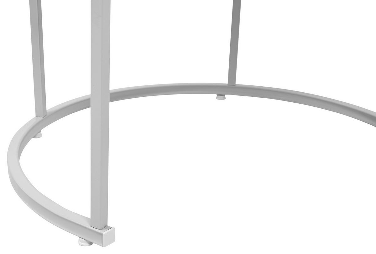 Couchtisch Metall Couple Kaschmirfarben - Kaschmir, MODERN, Holzwerkstoff/Metall (70/50/70/50/47/39cm)