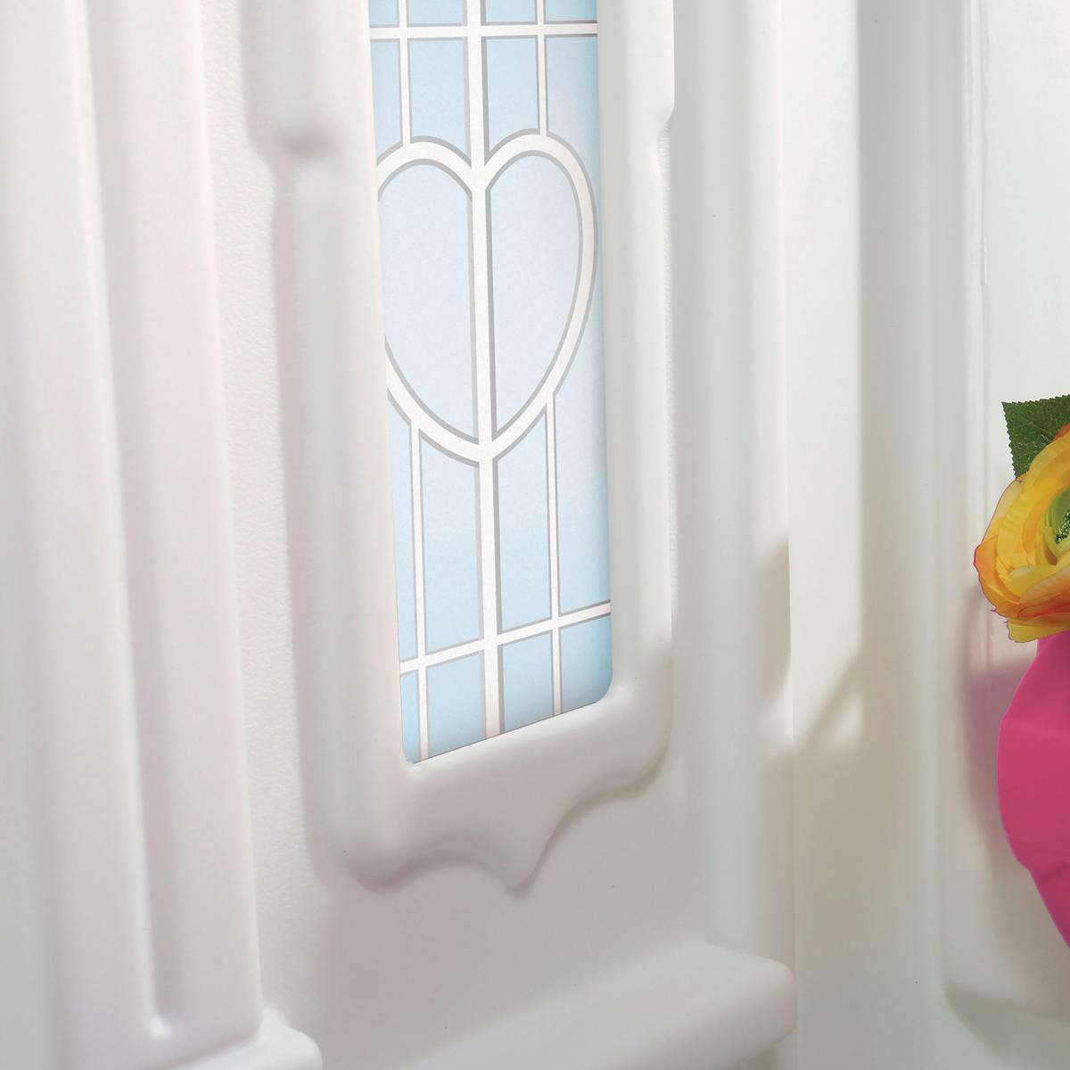 Spielhaus 851999 - Rosa/Weiß, KONVENTIONELL, Kunststoff (119,38/147/135cm) - Ambia Garden