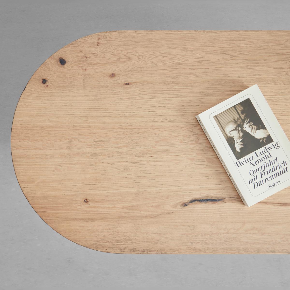 Konzola TIFFY s úložným priestorom - čierna/farba duba, Modern, drevo/kompozitné drevo (130/76/40cm) - Mömax