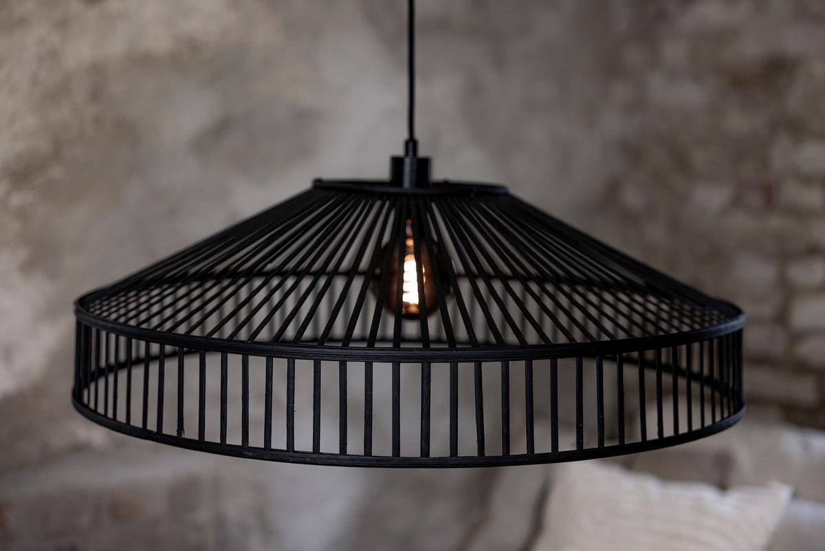 Pendelleuchte Memory-Funktion, 40w - Schwarz, Basics (70/23/70cm) - Markslöjd