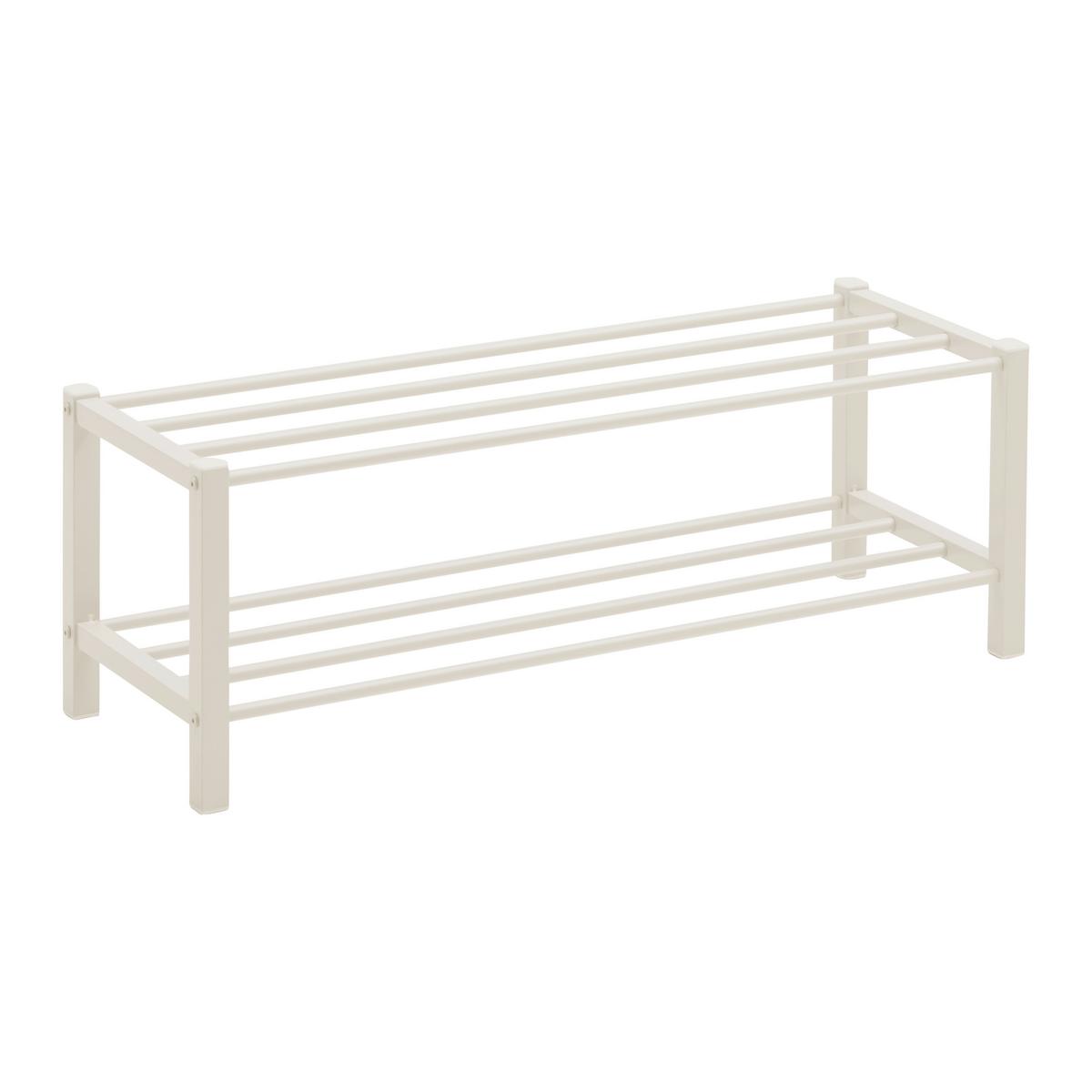 REGÁL NA BOTY BENNY -BASED/SB- - kašmírová, Moderní, kov (80/27/28,5cm) - Based