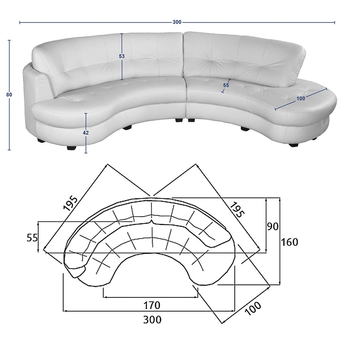 Ecksofa Bretania Dunkelgrün S: 300x113 cm - Dunkelgrün/Schwarz, Design, Textil (300/113cm) - Livetastic