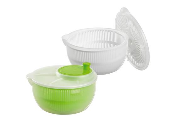 Odstreďovač Na Šalát Sandy - biela/zelená, plast (23,5/11,5cm) - Mömax modern living Odstreďovač Na Šalát Sandy - biela/zelená, plast (23,5/11,5cm) - Mömax modern living