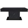 Couchtisch Lift Schwarz B: 110 Cm - Schwarz/Eiche Artisan, Design, Holzwerkstoff/Metall (110/58-77/60cm) - MID.YOU