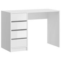 Schminktisch Emma Weiß L: 110 cm - Weiß Hochglanz, Design, Holzwerkstoff (110/75/48cm) - MID.YOU