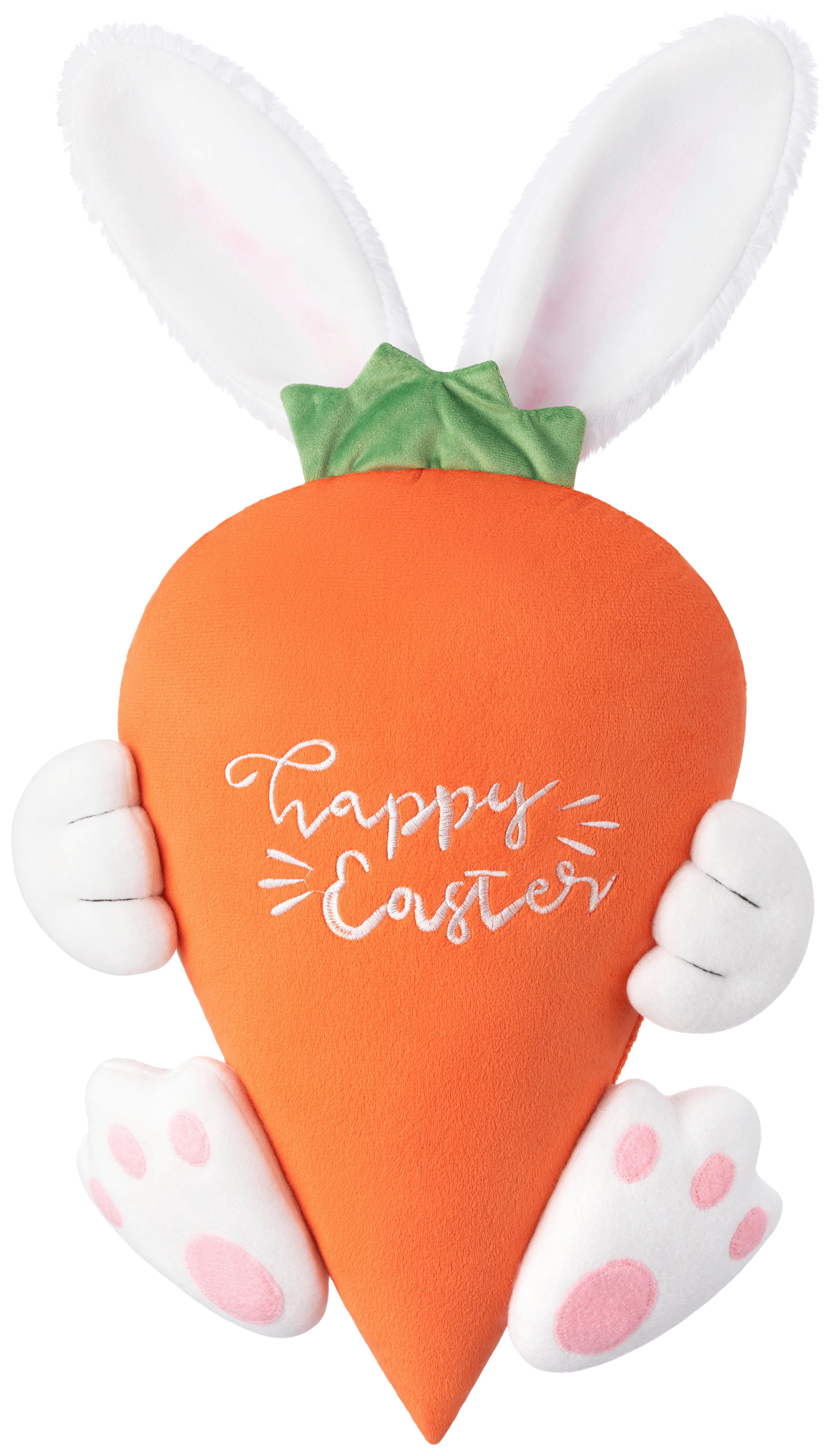 Skulptur Belinda - Orange, KONVENTIONELL, Textil (24/9/52cm) - Luca Bessoni