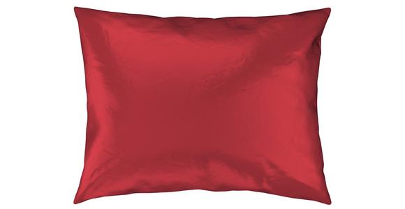 Satin Bettwäsche 140x200 cm Lydia Bordeaux - Bordeaux, MODERN, Textil - Luca Bessoni