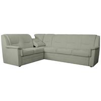 ECKSCHLAFSOFA Rafael, Mintgrün S: 279x224cm - Beige/Schwarz, Trend, Textil (279/224cm)