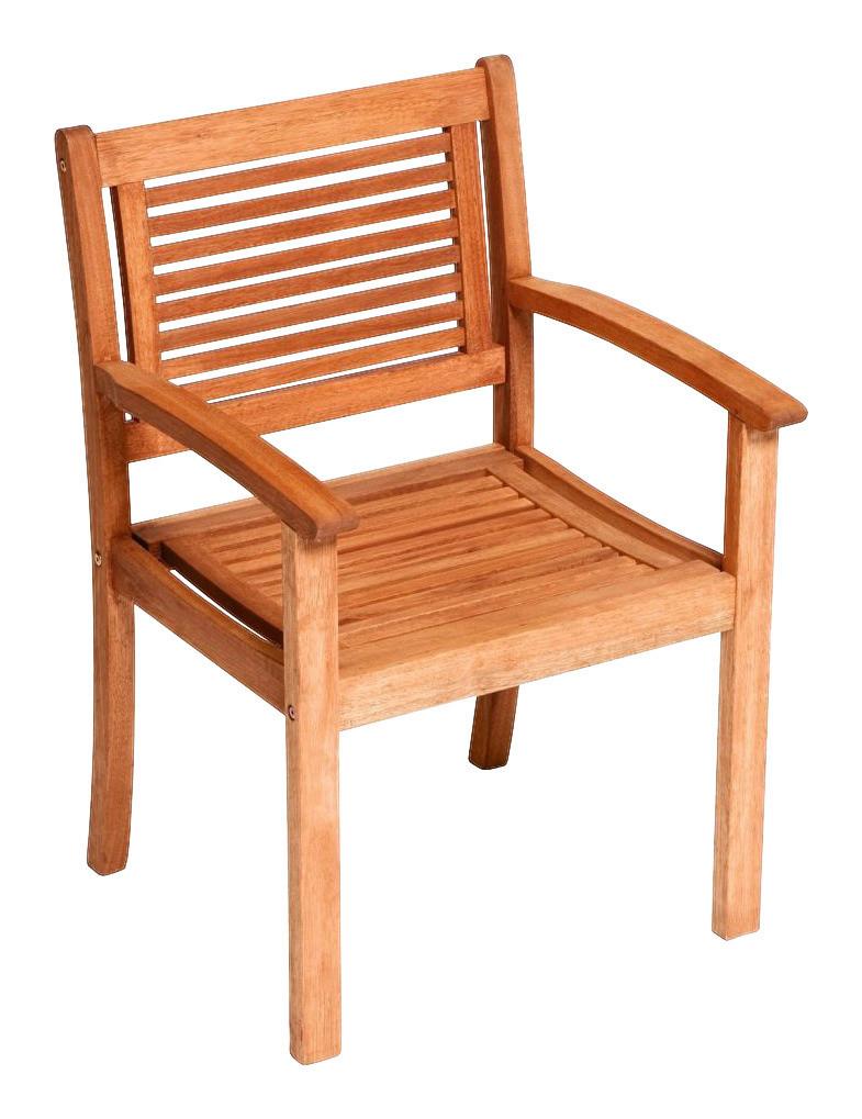 Gartensessel Klappbar Cordoba Echtholz - Naturfarben, Basics, Holz (60/90/58cm) - Gardenson