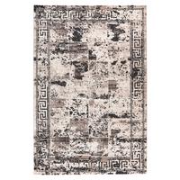 Webteppich Grau Naturfaser My Opal 160x230 cm - Schwarz/Grau, LIFESTYLE, Textil (160/230cm) - Obsession