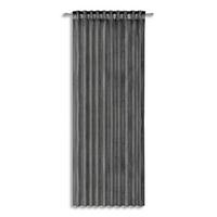 Fertigvorhang Cozy - Anthrazit, MODERN, Textil (140/245cm) - Luca Bessoni