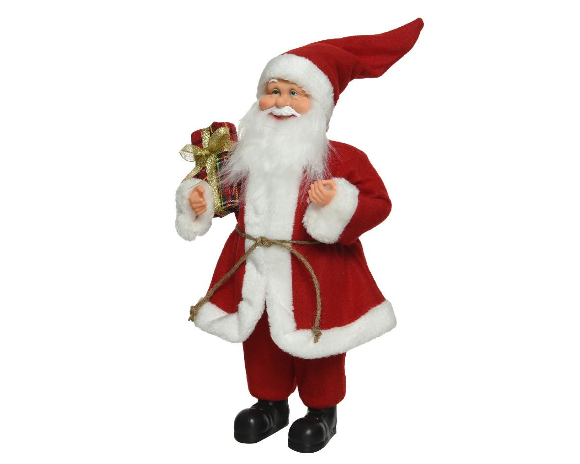 Santa Claus SANTA - červená, Basics, plast (10/20/30cm)