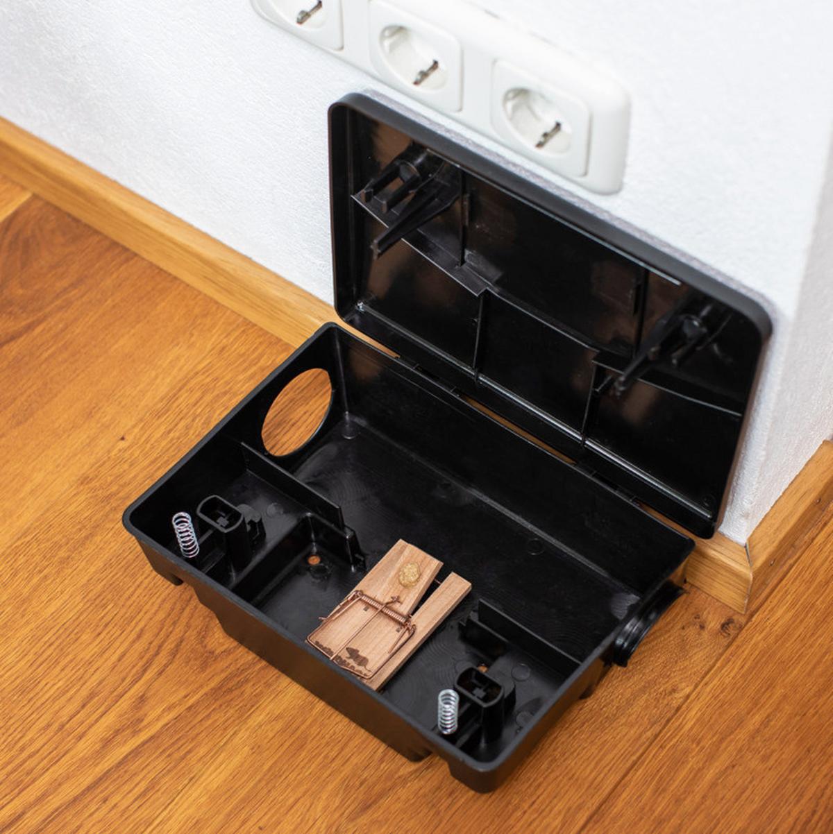 Maus- & Ratten-box 2 In 1 Falle/köder - Anthrazit, Basics, Kunststoff (19/10/25,5cm)