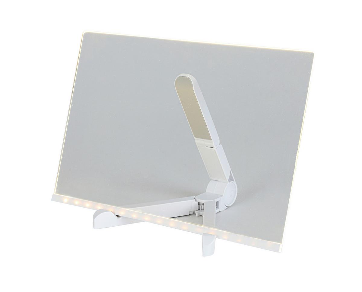 DEKORAČNÉ LED SVIETIDLO MALON - priehľadné/biela, Modern, plast (30/18,4/20cm) - Mömax