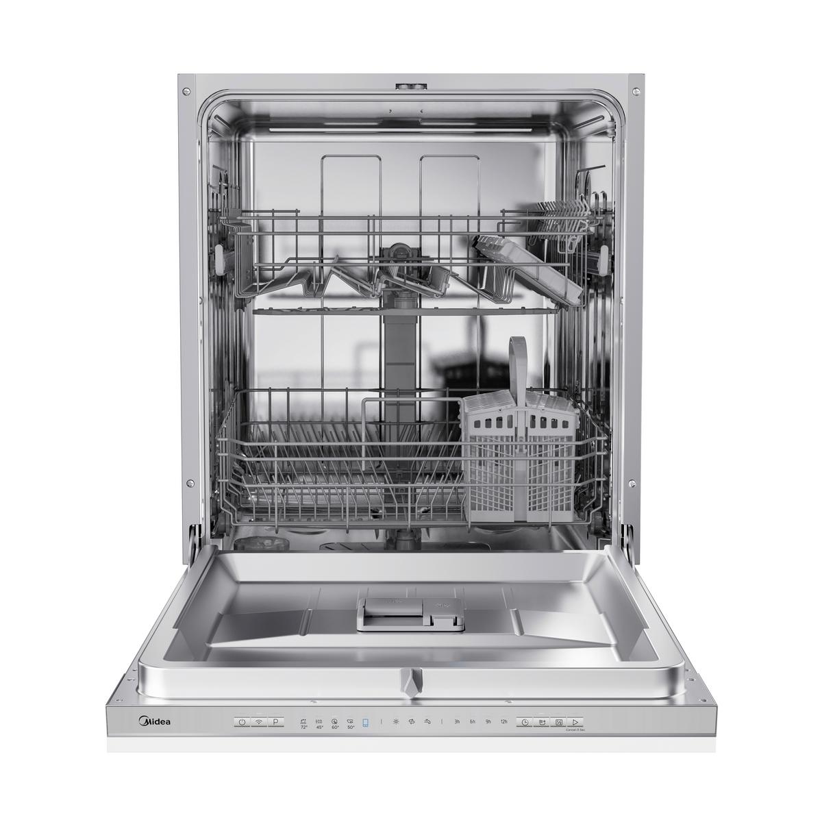 Elektrogeräteset Powerset1 - Schwarz/Weiß, Basics, Glas/Kunststoff - Midea