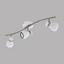 LED-Deckenleuchte Arboledas - Weiß/Nickelfarben, MODERN, Metall (10,5/56cm) LED-Deckenleuchte Arboledas - Weiß/Nickelfarben, MODERN, Metall (10,5/56cm)