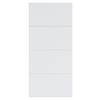 Schwebetür-erweiterung Unit F. Normalhöhe B:90 Cm Weiß - Weiß, MODERN, Holzwerkstoff - Ondega