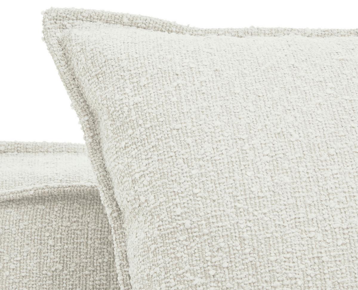 Sessel Aurora - Schwarz/Weiß, Trend, Textil (129/92/105cm) - Livetastic