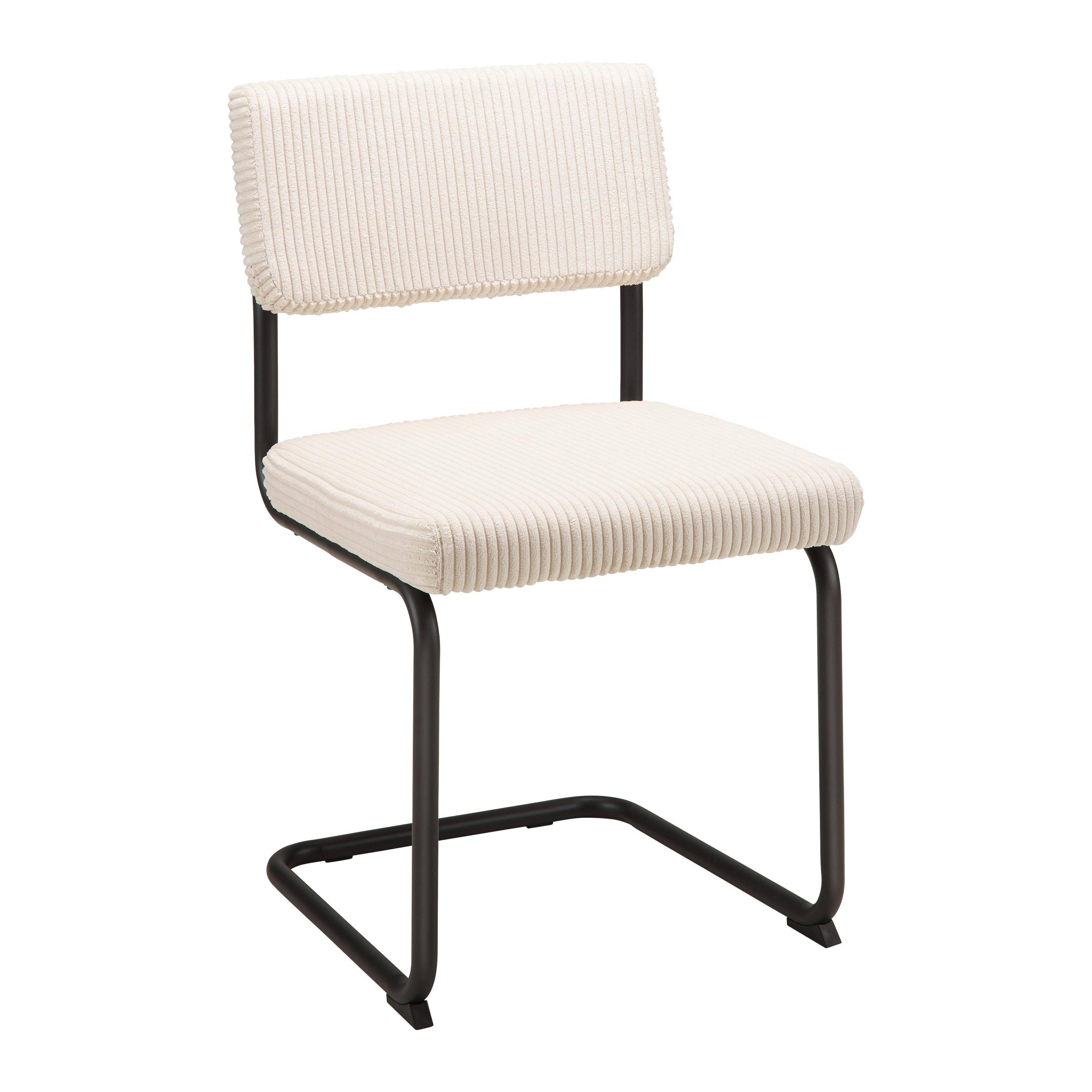 STOLIČKA S PRUŽNÝM PODNOŽÍM ALFREDO - čierna/béžová, Modern, kov/drevo (47/86/56cm) - Bessagi Home