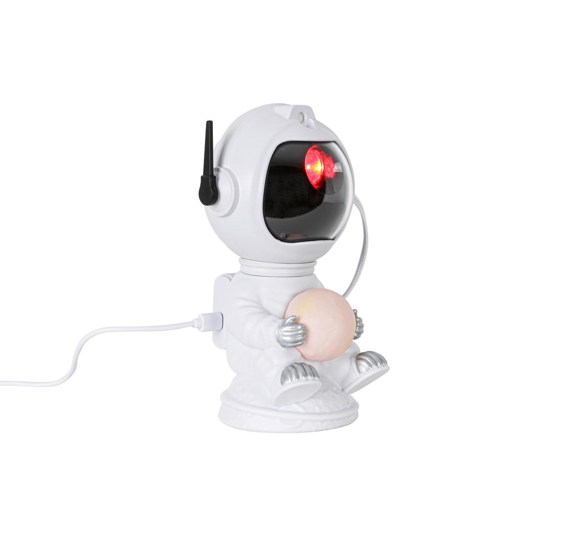 Led-dekoleuchte Alias - Weiß, Design, Kunststoff (12,5/11,5/20,5cm) - BUNINO