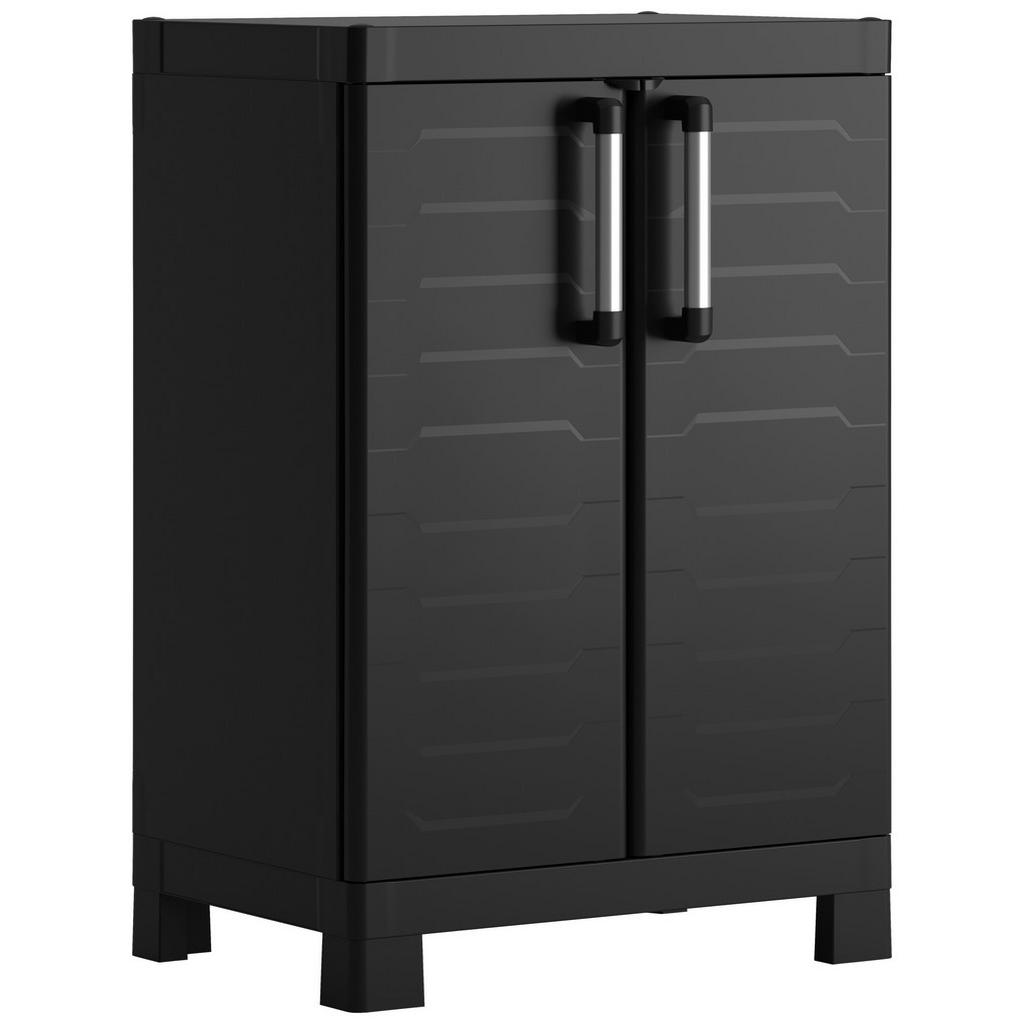 Werkzeugschrank E-COM Detroit Base B: 45 cm Schwarz
