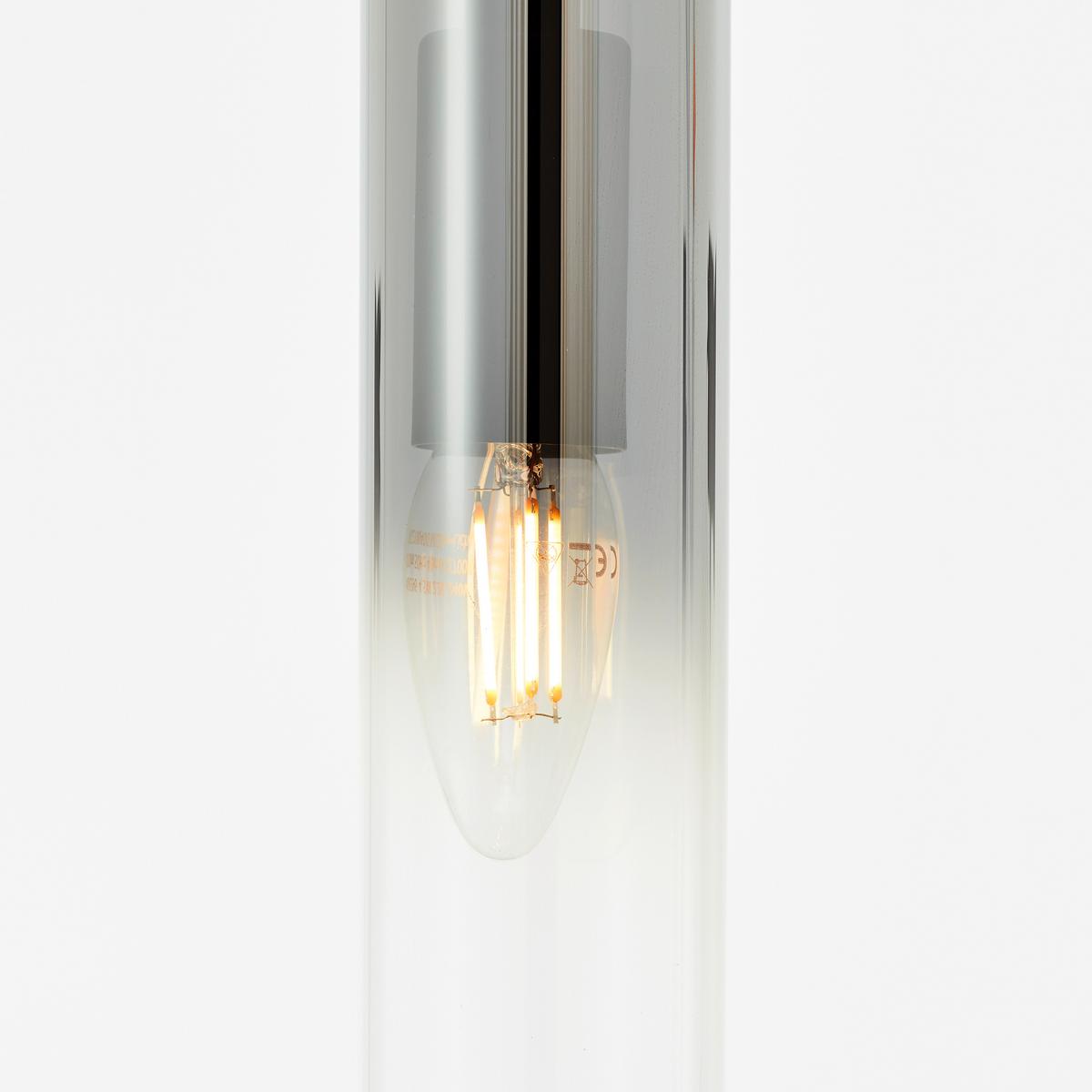Hängeleuchte 99209/06 Glasini - Schwarz, Design, Glas/Metall (14,5/199cm) - Brilliant