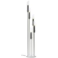 Led-stehleuchte Inkl. Fußschalter - Chromfarben, Basics, Glas/Metall (33/168cm) - Brilliant