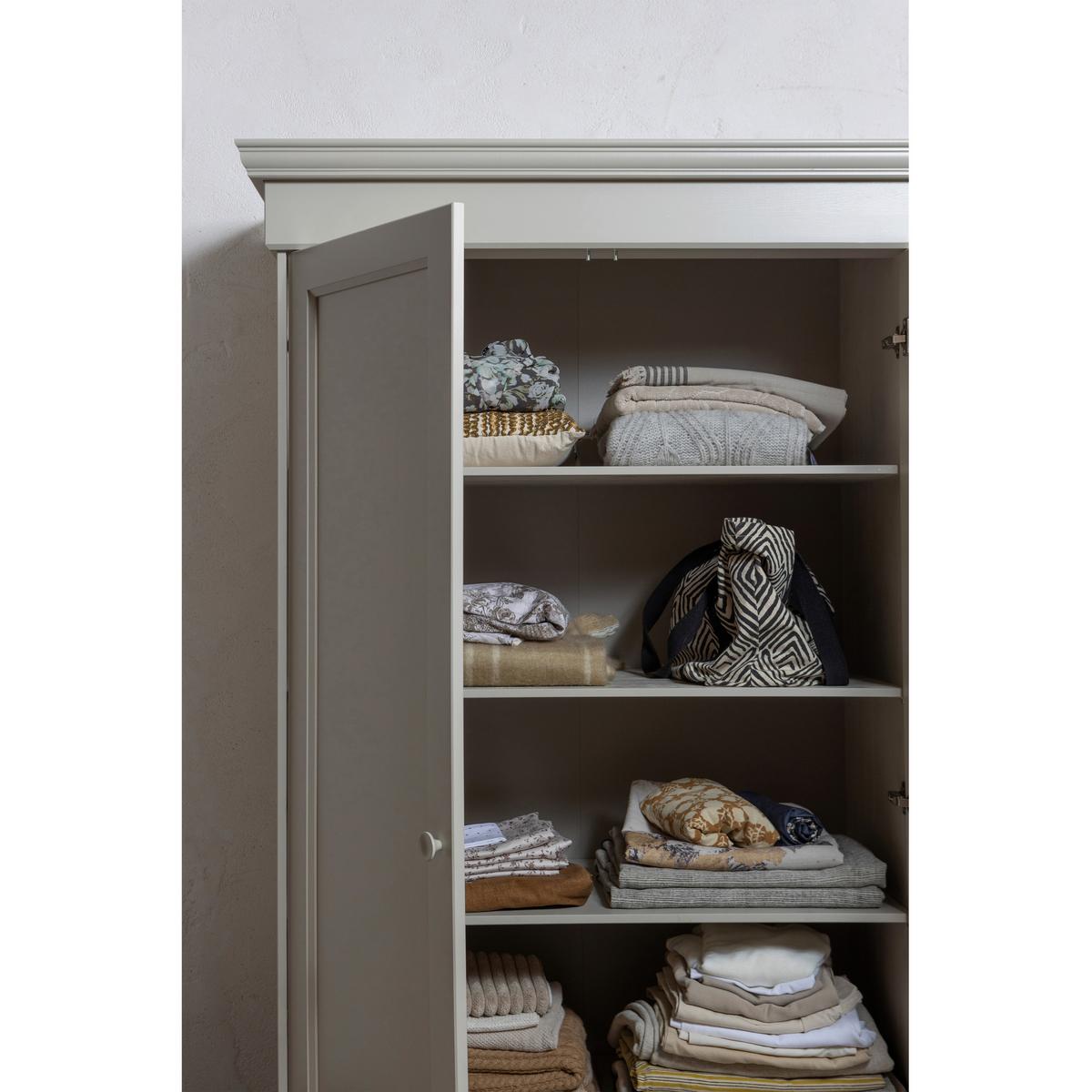 EINLEGEBODENSET Olivia Grau B: 102cm - Grau, Basics, Holz (102/5/54cm) - MID.YOU