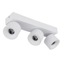 LED-Strahler 56961-3w - Transparent/Weiß, Design, Kunststoff/Metall (33/7,2/12cm) - Globo