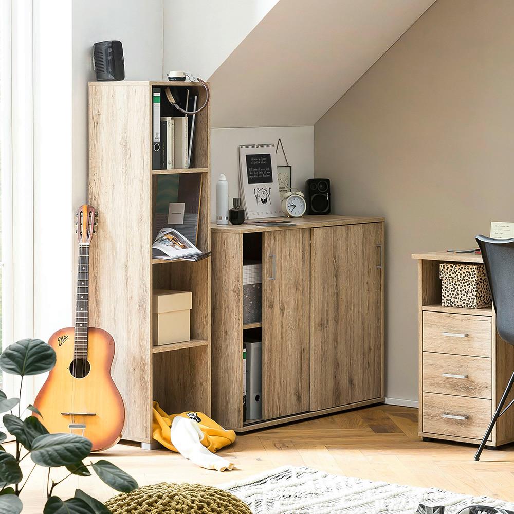 Aktenschrank Niels U 1000 St - Wildeiche, MODERN, Holzwerkstoff (101/83,6/41cm) - MID.YOU