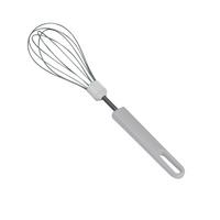 Schneebesen Malik Edelstahl L: Ca. 20 Cm - Basics, Metall (3,7cm) - Metaltex