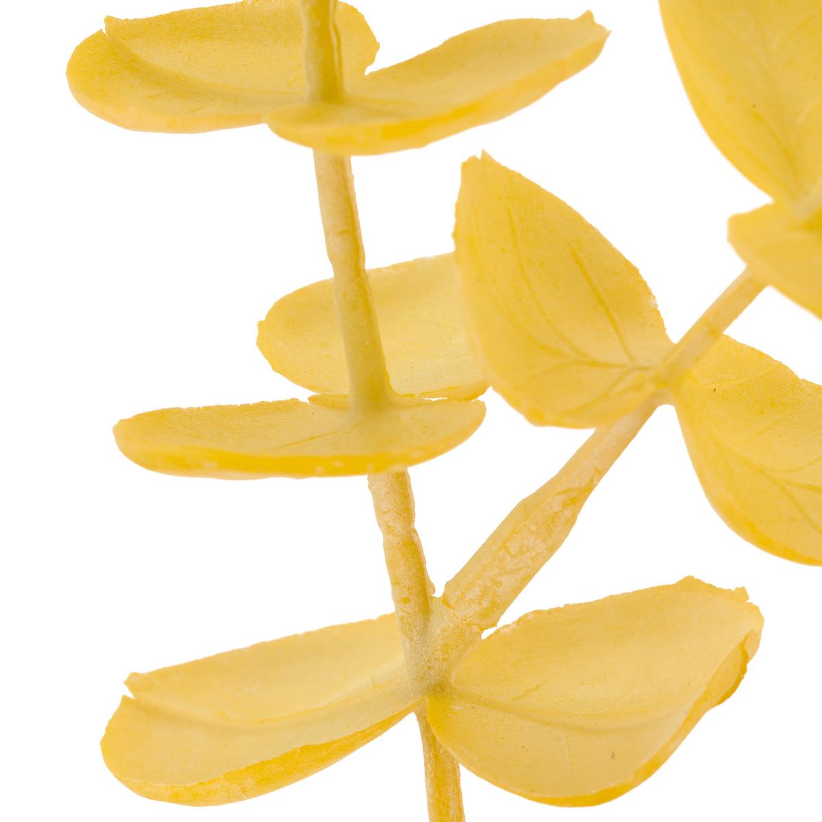 Umelá rastlina EUKALYPTUSZWEIG I -PAZ- - žltá, Basics, kov/plast (81cm) - Mömax