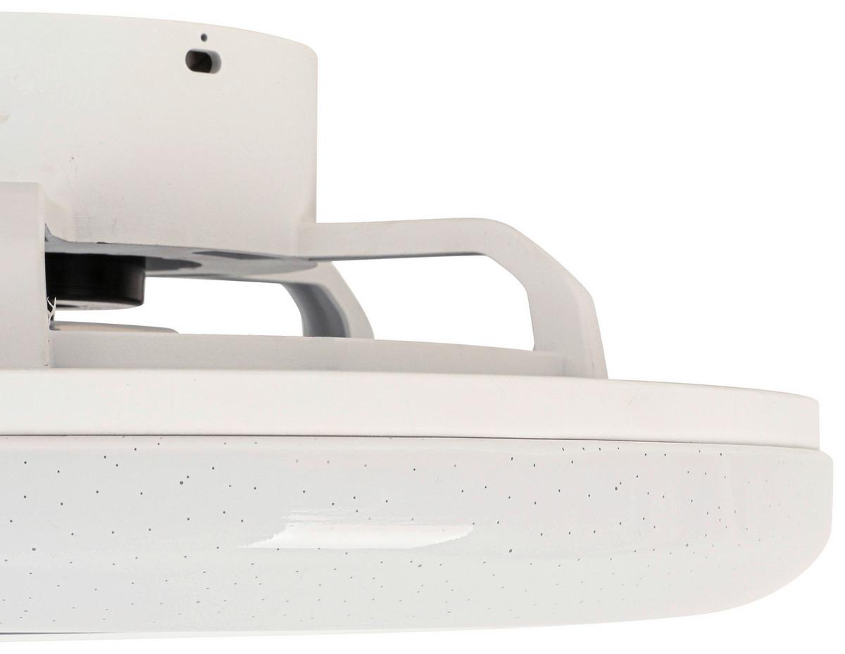 Stropné svietidlo Vin, P/V: 46/16cm, biela - biela, Konventionell, kov/plast (46/16cm) - Modern Living