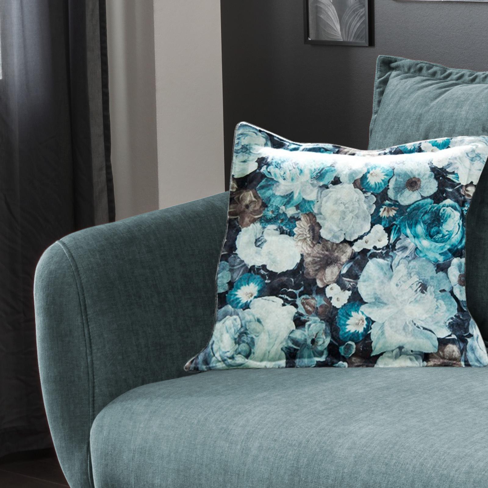 Sofa mit Velours-Bezug