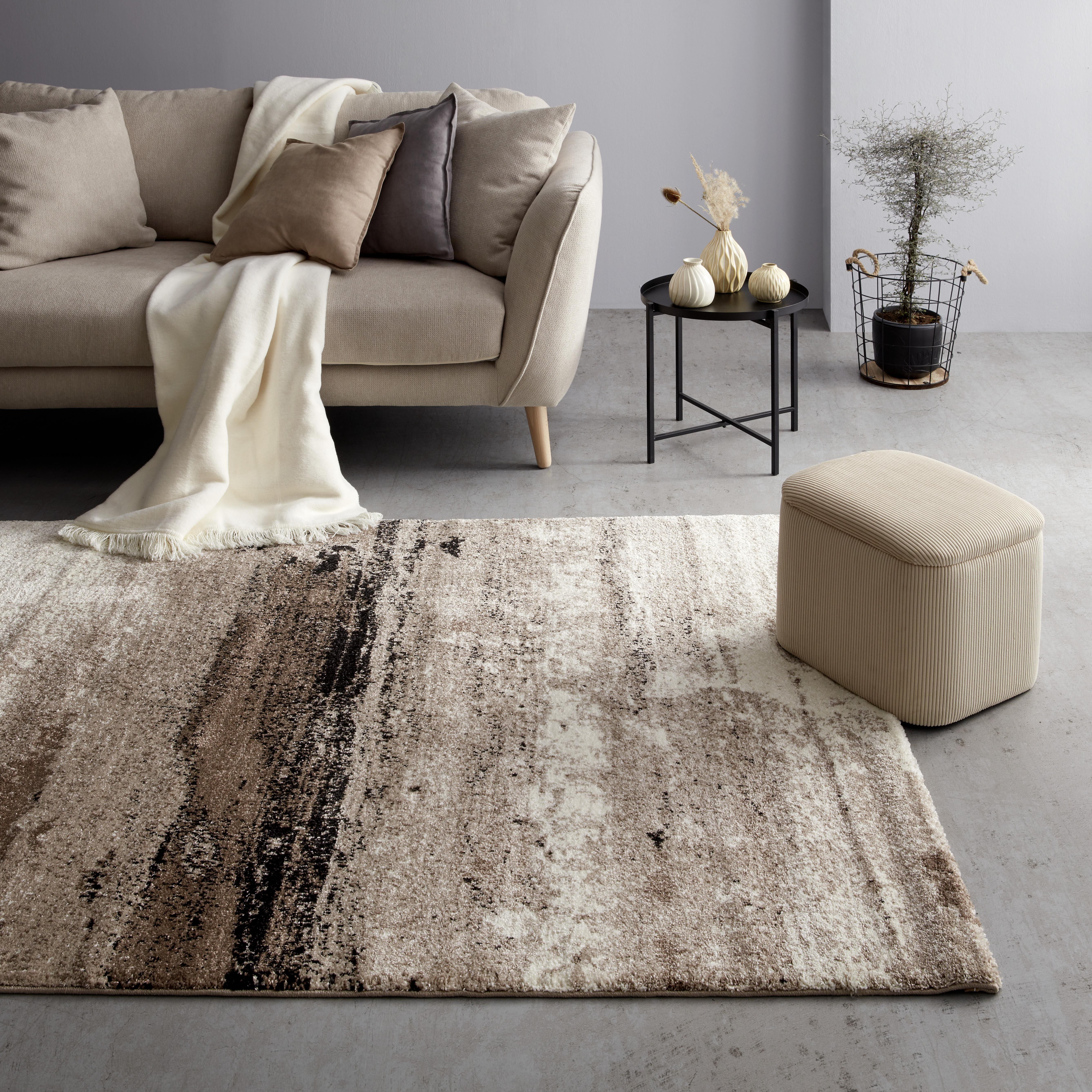 Polštář Ozdobný Poppy, 45/45 Cm, Šedá - šedá, Moderní, textil (45/45cm) - Modern Living