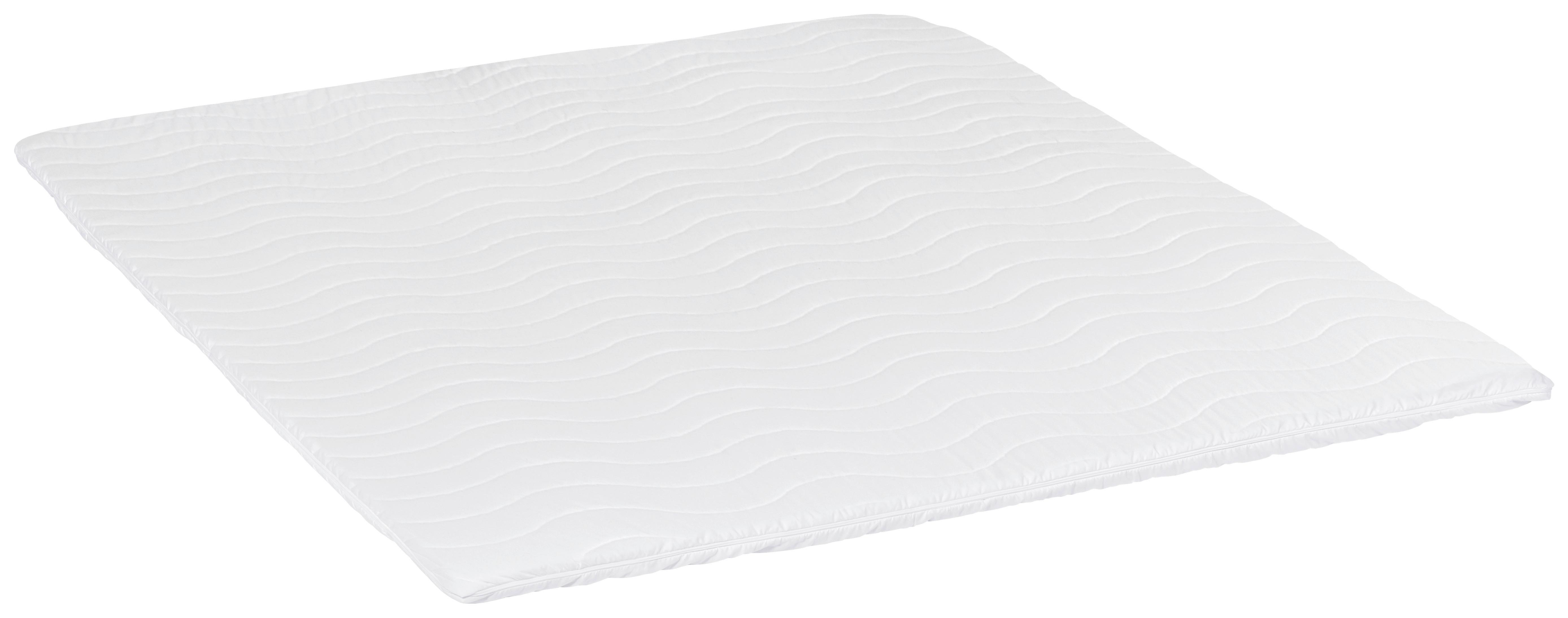 Topper Basic Line 140x200 - Weiß, MODERN, Textil (140/200cm)
