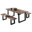 Esstisch B: 160 cm Nussbaumholz - Nussbaumfarben/Schwarz, Basics, Holz/Metall (160/77/85cm) Esstisch B: 160 cm Nussbaumholz - Nussbaumfarben/Schwarz, Basics, Holz/Metall (160/77/85cm)