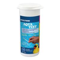 Vízelemző Tesztcsík 50db Pooltrend - sárga/világoskék, műanyag/papír