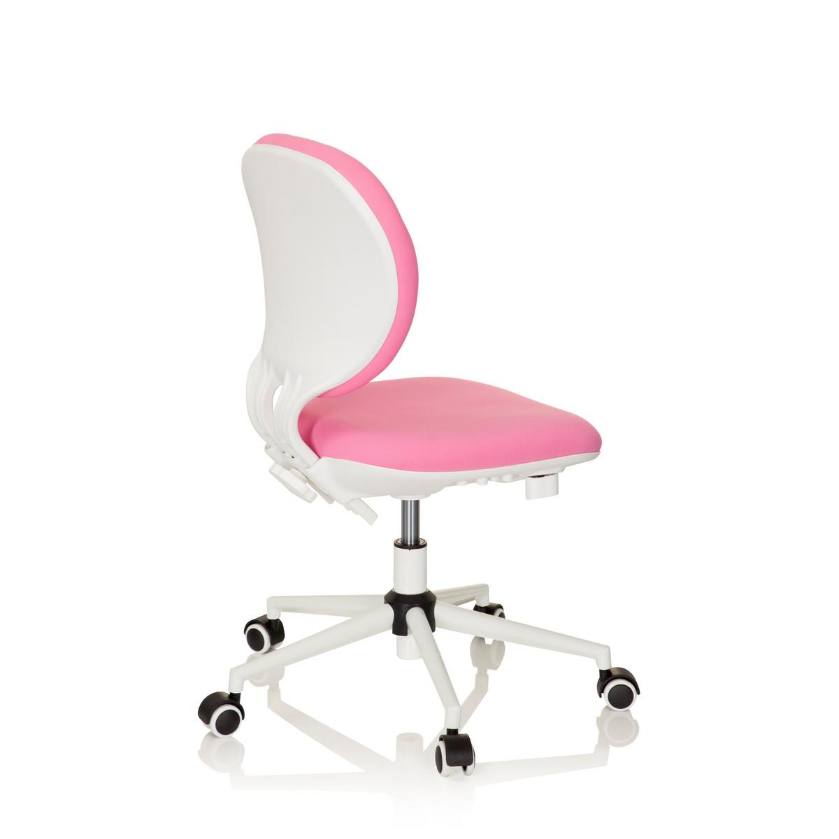 Jugenddrehstuhl Kid Vivo Stoff Pink - Pink, Basics, Kunststoff (43/82-95/56cm) - MID.YOU