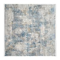 Webteppich Avignon Multicolor 240x240 cm - Blau/Grau, Design, Textil (240/240cm) - Dieter Knoll