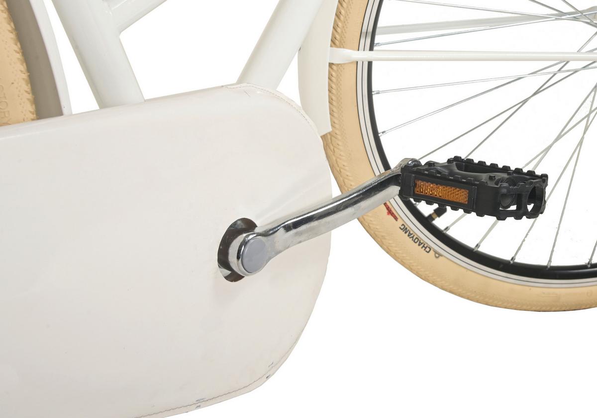 Citybike Original Singlespeed Hollandia, Weiß, 28 Zoll - Weiß, Basics, Metall (25/140/60cm)