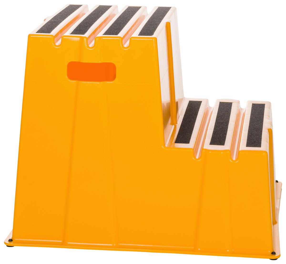 Tritthocker Tio-E2 - Gelb, Basics, Kunststoff (57/51/65cm) - MID.YOU