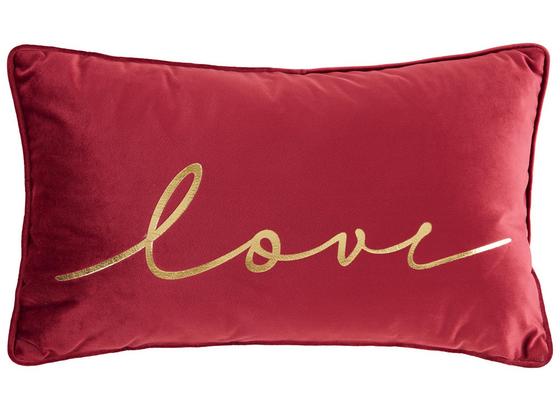 Dekoračný Vankúš Love - bordová, Trend, textil (30/50cm) - Mömax modern living Dekoračný Vankúš Love - bordová, Trend, textil (30/50cm) - Mömax modern living