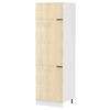 Geschirrschrank Fasola - Honigeiche/Weiß, Trend, Holzwerkstoff/Kunststoff (60/207/57cm) - MID.YOU