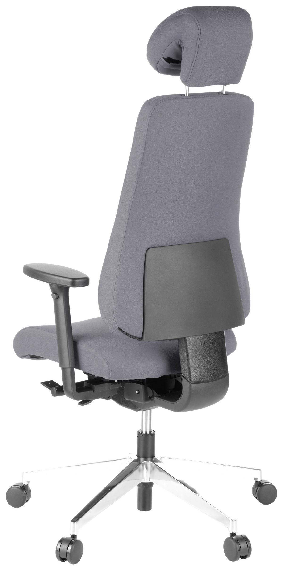 Drehstuhl Pro-Tec 400 Anthrazit - Anthrazit, MODERN, Kunststoff/Textil (70/148/65cm) - MID.YOU